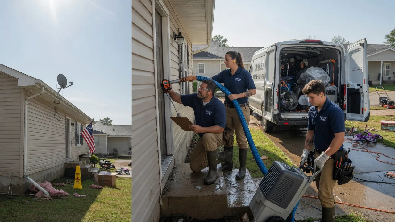 Ceiling Water Damage Restoration in Milmay, NJ near me